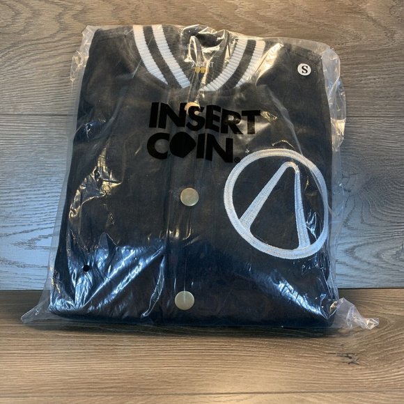 Borderlands 3 Insert Coin Unisex Small Letterman’s Jacket 2K Games - Picture 8 of 9